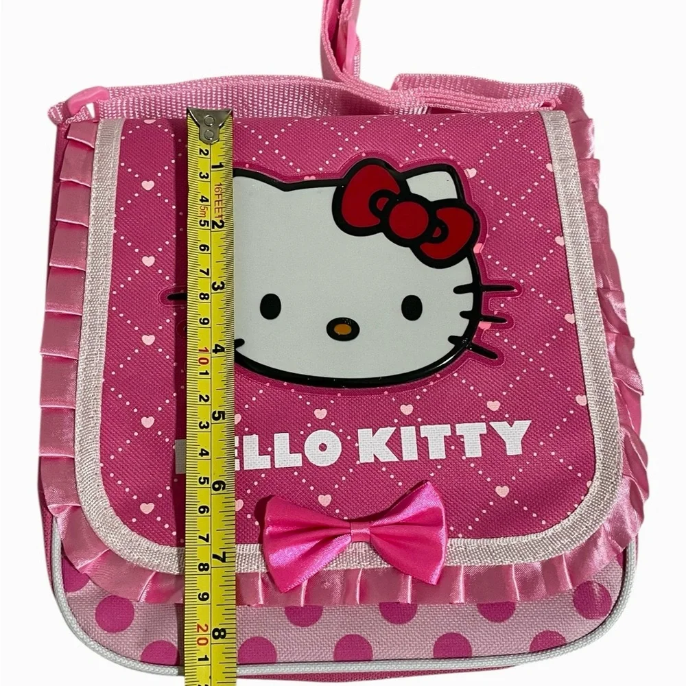 Hello Kitty by Sanrio Crossbody Purse Handbag Pink 8.5”